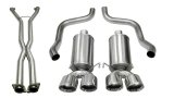 Corsa 09-13 Chevrolet Corvette (C6) 2.5in Xtreme Cat-Back Exhaust - 3.5in Twin Tips thumbnail 1