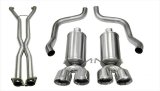 Corsa 09-13 Chevrolet Corvette (C6) 2.5in Xtreme Cat-Back Exhaust - 3.5in Twin Tips thumbnail 6
