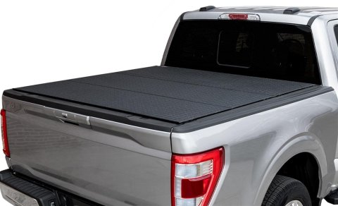 Access LOMAX 23+ Chevy Colorado 5ft Trifold Bed Cover - Black Diamond thumbnail 5