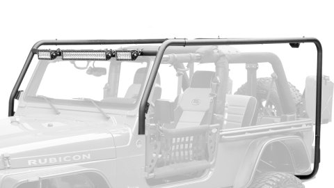 Body Armor 4x4 07-18 Wrangler 4-Door Cargo Roof Rack (1x bodJK-711, 1x bodJK-712)