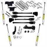 Superlift 17-19 Ford F-250/F-350 SuperDuty 4WD (Diesel) 4in Lift Kit w/4-Link w/ SLF Shocks (Bundled Kit) thumbnail 1