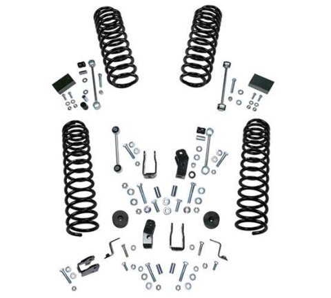 18-19 Jeep Wrangler JL 2 Door 2.5in Dual Rate Coil Lift Kit - Incl Rubicon w/ Shock Extensions (1x slf589, 1x slf591, 1x slf5800)