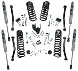 18-19 Jeep Wrangler JL 2 Door 4in Dual Rate Coil Lift Kit - Incl Rubicon w/ Fox Shocks (1x slf598, 1x slf599, 1x slf5802, 1x slf5828, 1x slf5833) thumbnail 2