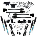 Superlift 05-07 Ford F-250/F-350 SuperDuty 4WD 4in Lift Kit w/ 4-Link Conversion & Bilstein Shocks (Bundled Kit) thumbnail 1