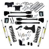 Superlift 05-07 Ford F-250/F-350 SuperDuty 4WD 6in Lift Kit w/ 4-Link Conversion & Superlift Shocks (Bundled Kit) thumbnail 1