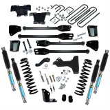 Superlift 05-07 Ford F-250/F-350 SuperDuty 4WD 6in Lift Kit w/ 4-Link Conversion & Bilstein Shocks (Bundled Kit) thumbnail 1