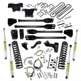 Superlift 08-10 Ford F-250/F-350 SuperDuty 4WD 6in Lift Kit w/ 4-Link Conversion & Superlift Shocks (Bundled Kit) thumbnail 1