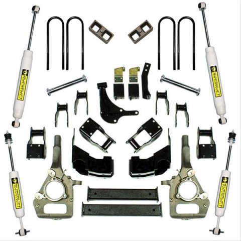 Superlift 00-10 Ford Ranger 4WD 4in Lift Kit w/ Superlift Shocks (1x slf2338, 1x slf9631-1, 1x slf9637, 1x slf84054) thumbnail 4