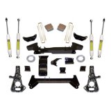Superlift 01-10 Chevy Silv/GMC Sierra 2500HD/3500 4WD 6in Lift Kit - Knuckle Kit w/ Bilstein Shocks (Bundled Kit) thumbnail 2