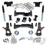 Superlift 14-18 Chevy Silv 2WD w/ Alum/Stamped Steel Control Arms 8in Lift Kit w/ BIL Rear Shocks (Bundled Kit) thumbnail 1