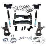 Superlift 07-16 Chevy Silv/GMC Sierra 4WD w/ Cast Steel Control Arms 8in Lift Kit w/ BIL Rear Shocks (Bundled Kit) thumbnail 1