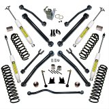 Superlift 07-18 Jeep Wrangler JK Unlimited 4in Lift Kit w/ Reflex Control Arms & Superlift Shocks (Bundled Kit) thumbnail 1