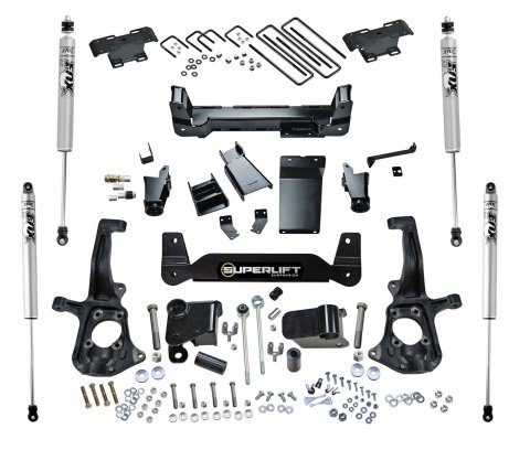 Superlift 11-19 Chevy Silv 2500HD 6in Lift Kit w/ Fox 2.0 Shocks (1x slf3354, 1x slf3355, 1x slf3356-1, 1x slf3357, 1x slf3358-1, 1x slf84063)