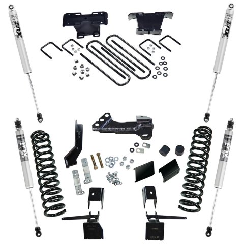 Superlift 17-20 Ford F-250/F-350 SuperDuty 4WD Diesel 4in Radius Arm Lift Kit w/ Fox 2.0 Shocks (Bundled Kit)