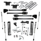 Superlift 08-10 Ford F-250 SuperDuty 4WD Diesel 4in Lift Kit w/ A 4 Link Conversion/Fox 2.0 Shocks (Bundled Kit) thumbnail 1