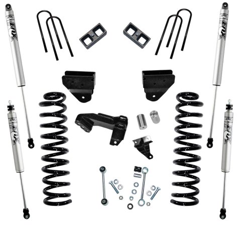 Superlift 08-10 Ford F-250/F-350 SuperDuty 4WD Diesel 4in Lift Kit w/ Fox 2.0 Shocks (1x slf9097, 1x slf294, 1x slf9064-1, 1x slf84070)