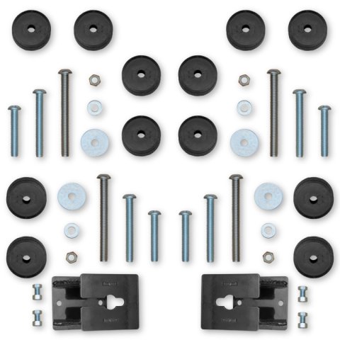 Rock Krawler 2021+ Jeep Wrangler JLU 4DR (392) 2.5in X Factor Pro (No Limits) AL. System - Stage 1 (Bundled Kit)