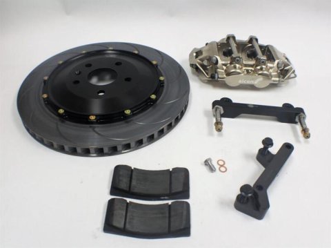 Alcon Chevy C8 (OEM Wheels) 6 Piston 380x36mm/4 Piston 390x29mm Street Kit - Fr & Rr - Anodized thumbnail 1