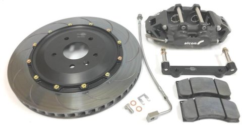 Alcon Chevy Camaro Gen 6 6 Piston 380x36mm/4 Piston 375x28mm Race Kit - Front & Rear - Anodized thumbnail 2