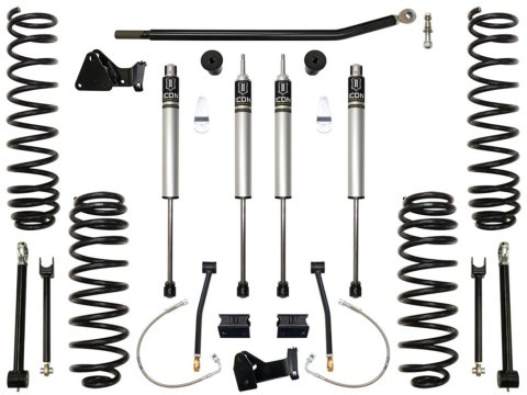 ICON 07-18 Jeep Wrangler JK 4.5in Stage 1 Suspension System (Bundled Kit)