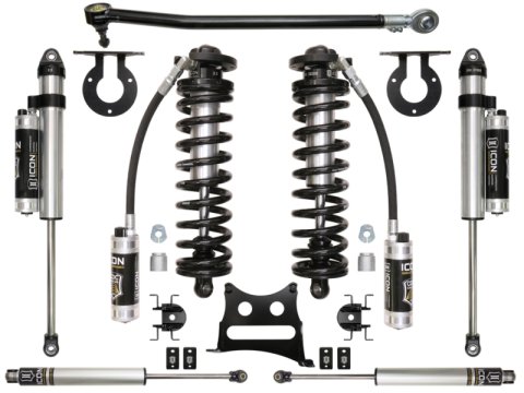 ICON 2017+ Ford F-250/F-350 2.5-3in Stage 4 Coilover Conversion System (1x ico37705CP, 1x ico64038, 1x ico65000, 2x ico36511, 1x ico61720C)