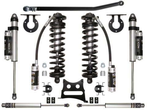 ICON 05-16 Ford F-250/F-350 2.5-3in Stage 4 Coilover Conversion System (1x ico37705CP, 1x ico64035, 1x ico65000, 2x ico36511, 1x ico61720C)