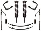 ICON 05-15 Toyota Tacoma 0-3.5in/2016+ Toyota Tacoma 0-2.75in Stg 3 Suspension System w/Tubular Uca (Bundled Kit) thumbnail 1