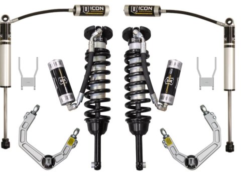 ICON 05-11 Toyota Hilux 0-3in Stage 4 Suspension System w/Billet Uca (1x ico51002, 1x ico58550DJ, 2x ico56502R, 1x ico58730)