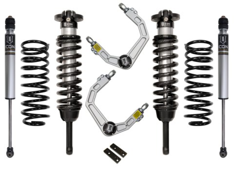 ICON 2010+ Toyota FJ/4Runner 0-3.5in Stage 2 Suspension System w/Billet Uca (1x ico52700, 1x ico58551DJ, 1x ico58647, 2x ico56505)