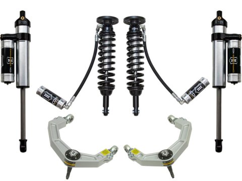 ICON 09-13 Ford F-150 4WD 1.75-2.63in Stage 4 Suspension System w/Billet Uca (1x ico98505DJ, 1x ico97720P, 1x ico91800)