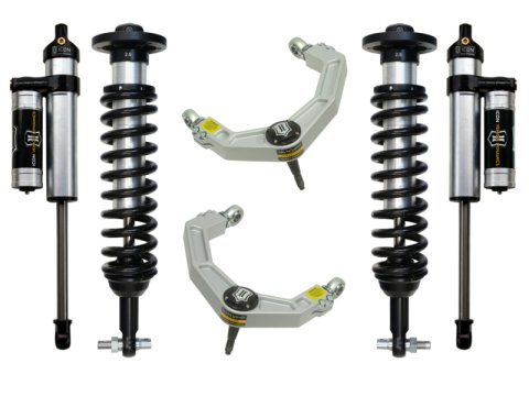 ICON 2014 Ford F-150 4WD 0-2.63in Stage 3 Suspension System w/Billet Uca (1x ico98505DJ, 1x ico97720P, 1x ico91710)