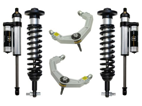 ICON 2014 Ford F-150 2WD 0-2.63in Stage 3 Suspension System w/Billet Uca (1x ico98505DJ, 1x ico97720P, 1x ico91615)