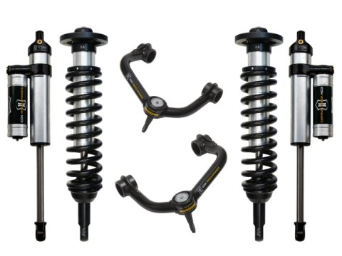 ICON 09-13 Ford F-150 4WD 0-2.63in Stage 3 Suspension System w/Tubular Uca (1x ico98500DJ, 1x ico97720P, 1x ico91700)