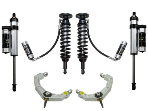 ICON 09-13 Ford F-150 2WD 1.75-2.63in Stage 4 Suspension System w/Billet Uca (1x ico98505DJ, 1x ico97720CP, 1x ico91805C)