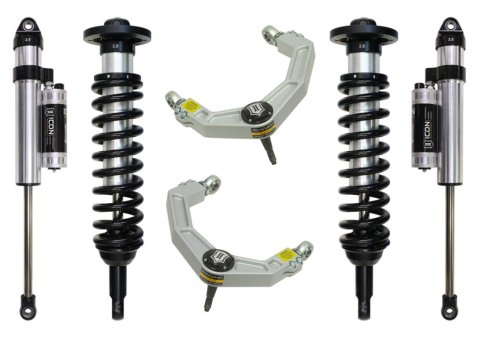 ICON 04-08 Ford F-150 4WD 0-2.63in Stage 4 Suspension System w/Billet Uca (1x ico98505DJ, 1x ico97720CP, 1x ico91000)