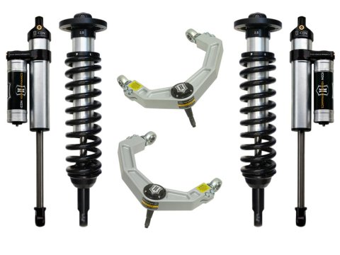 ICON 04-08 Ford F-150 2WD 0-2.63in Stage 3 Suspension System w/Billet Uca (1x ico98505DJ, 1x ico97710P, 1x ico91500)