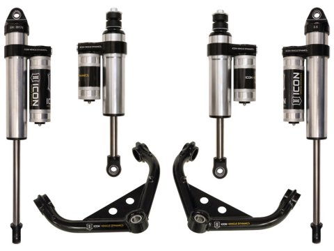 ICON 01-10 GM 2500HD/3500 0-2in Stage 3 Suspension System (1x ico78550DJ, 1x ico77701P, 1x ico77725P)