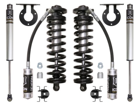 ICON 2017+ Ford F-250/F-350 2.5-3in Stage 1 Coilover Conversion System (2x ico66516, 1x ico61720) thumbnail 1