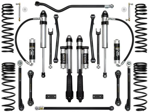 ICON 2020+ Jeep Gladiator JT 2.5in Stage 7 Suspension System (Tubular) (Bundled Kit)