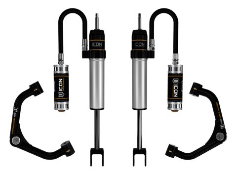 ICON 2020+ GM 2500/3500 HD 0-2in Stage 1 Suspension System (Tubular) (1x ico77701P, 1x ico78734T)