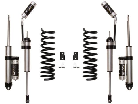 ICON 14+ Ram 2500 4WD 2.5in Stage 2 Suspension System(Air Ride) (1x ico217802P, 1x ico217708P, 1x ico214200)