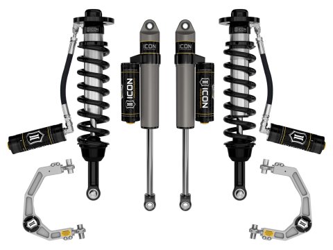 ICON 21-23 Ford F150 Tremor 4wd 2.5-3in Stage 3 Suspension System w/ Billet UCA (1x ico91824, 1x ico97721P, 1x ico98523DJ)