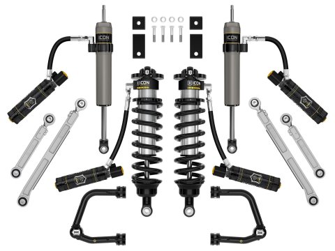 ICON 22-23 Toyota Tundra 2-3.5in Stage 4 3.0 Suspension System - Tubular (Bundled Kit)