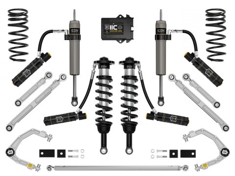 ICON 22-23 Toyota Tundra 1.25-3.5in Stage 14 Suspension System - Billet (TRD) (Bundled Kit)