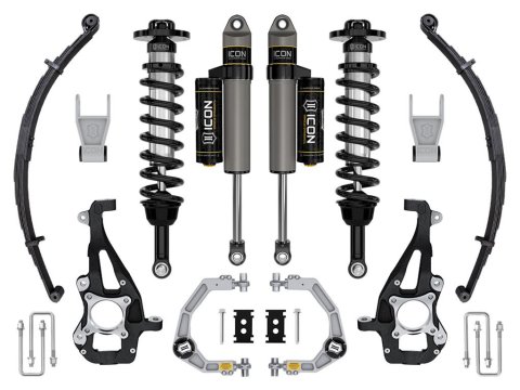 21-23 Ford F150 Tremor 4WD 3.5-4.5in Stage 2 Suspension Sys Billet UCA / Leaf Pack (Bundled Kit)