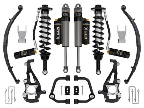 21-23 Ford F150 Tremor 4WD 3.5-4.5in Stage 4 Suspension Sys Tubular UCA / Leaf Pack (Bundled Kit)
