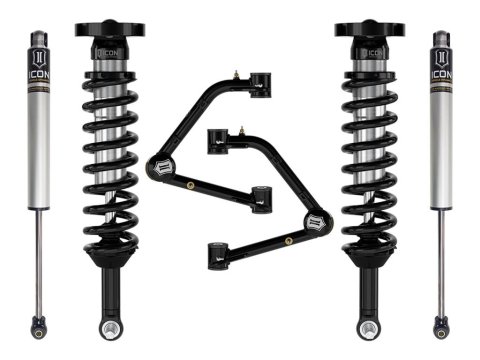 ICON 2023 Chevrolet Colorado 1.75-2.5in Stage 2 Suspension System W Tubular UCA (2x ico76550, 1x ico71616, 1x ico78661DJ)