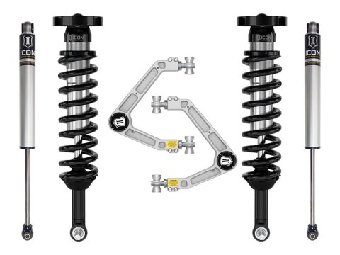 ICON 2023 Chevrolet Colorado 1.75-2.5in Stage 2 Suspension System W Billet UCA (2x ico76550, 1x ico71616, 1x ico78761DJ)