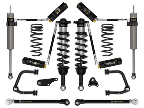 ICON 24+ Toyota Tacoma 1.25-3in Lift Stage 8 Suspension System Tubular UCA w/ Rear Springs (Bundled Kit)