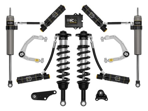 ICON 2024+ Toyota Tacoma 1.25in-3in Stage 6 Suspension System - Billet (1x ico53509, 1x ico55160, 1x ico58780E, 1x ico57808EP, 1x ico58552DJ) thumbnail 1